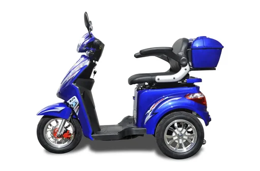 "Senioren Roller blau - 25 km/h - Seniorenmobil image"