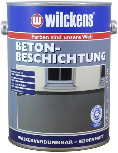 "Betonbeschichtung LF Silbergrau RAL 7001 2500 ml image"