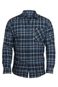 Flanellhemd kariert, Länge 85cm, Gr. 43/44, farblich sortiert