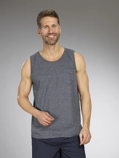 "Tank Top Farbe marinne/melange, Gr.L image"