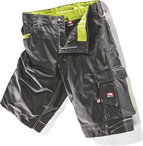 "Arbeitsshort ULTRA schwarz-lime, Gr. 46 image"