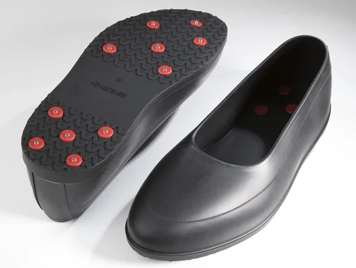 "Silikon Gleitschutzschuhe mit Spikes, Gr. L/ 40 - 41 image"