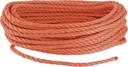 Polypropylen Mehrzweckseil 8 mm x 20 m, Farbe orange