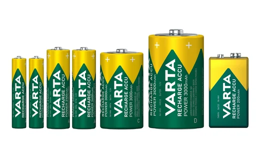 "RECHARGE Power Mignon (AA) NiMH Akku mit 2100mAh - 2 Stück image"