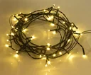 LED Lichterkette mit 24 warmweißen LEDs, 2,2m, IP44, batteriebetrieben