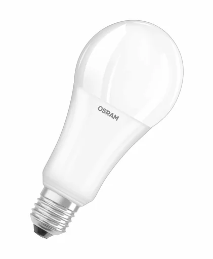 "LED Star in Glühlampenform mit 19 Watt, E27, warmweiß, matt image"