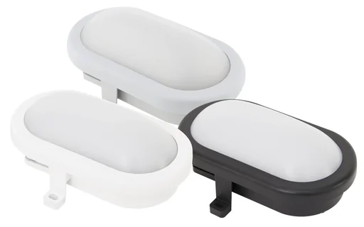 "LED Ovalarmatur - Farbe: weiß image"