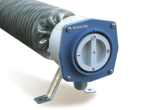 "Rippenrohrheizofen mit Stufen-Schalter, 2000W 230V, Edelstahl, IP66/67 image"