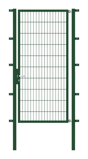 "Einzeltor Flexo mit Zubehör, grün/ Breite 100 cm, Höhe 200 cm image"