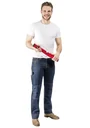 Arbeitsjeans mit Kniebesatz, Farbe blau, Gr.60