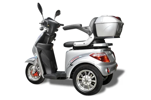"Senioren Roller silber - 20 Ah Li-Io Akku - 25 km/h - Seniorenmobil image"