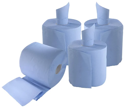 "Blaue Putzrollen, 4 Stück image"