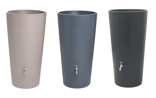 "Regenspeicher "Rainbowl Flower" 150 L taupe image"