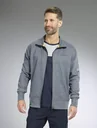Sweatjacke, Farbe marine, Gr.2XL