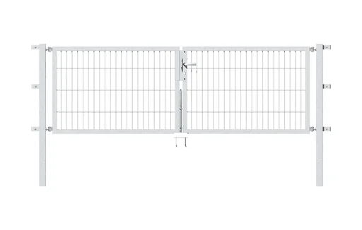 "Doppeltor Flexo mit Zubehör, feuerverzinkt, Breite 250 cm, Höhe 80 cm, PF: 60x60cm image"