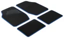 Autoteppich Matrix blau