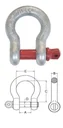 Schäkel - geschweift, 6,5 t
