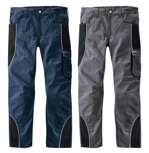 "Bundhose mit Reflektorpaspel, Farbe anthrazit/schwarz, Gr.48 image"