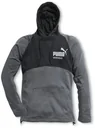 Hoodie CHAMP, stahlgrau/carbon, S