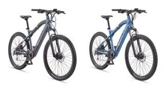 "Unisex Alu MTB E-Bike, 29 Zoll, 24-Gang Kettenschaltung, blau, Aufsteiger M922 Hardtail image"