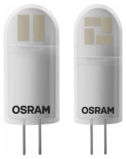 "LED Star Stiftlampe PIN10, 0,9 Watt, G4, warmweiß, klar image"