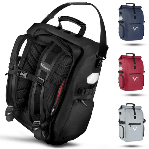 "ValkPro 3 in 1 Fahrradtasche, Grau reflektierend image"