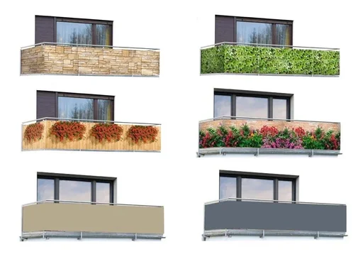 "Balkon Sichtschutz "Wilder Wein" image"