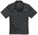US Hemd, Halbarm, Farbe schwarz, Gr.5XL