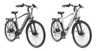 "Herren Alu Trekking E-Bike, 28 Zoll, Rahmenhöhe 50 cm, 24-Gang Kettenschaltung, grau, XC941 Expedition image"