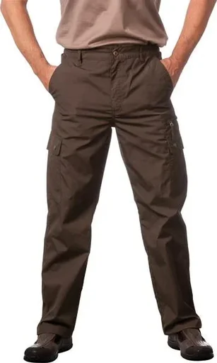 "Outdoorhose mit wasserabweisender Beschichtung, oliv, Gr.48 image"