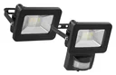 LED Außenstrahler schwarz, 20W - 1700lm