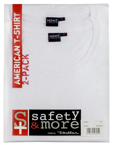 "Shirt im Doppelpack, weiss, Gr. L image"