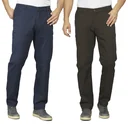 Stretchhose mit Komfortbund, Farbe dunkelbraun, Gr.58