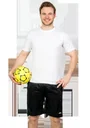 Freizeitshort mit 2 Seitentaschen, Farbe schwarz, Gr.2XL