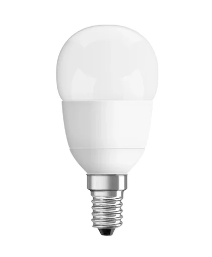 "Tropfenlampe LED Star CLAS P40 - 5,5 Watt, matt, E14, warmweiß image"