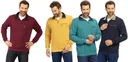 Sweatshirt mit Reißverschluß, Farbe gelb, Gr.3XL