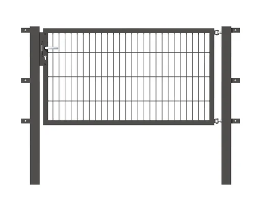 "Einzeltor Flexo mit Zubehör, anthrazit/ Breite 150 cm, Höhe 100 cm image"