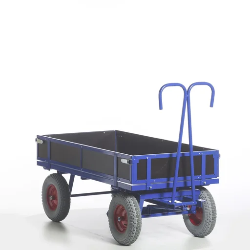 "Handpritschenwagen ohne Bordwand, Traglast 700 kg, Ladefläche 1000 x 700 mm image"