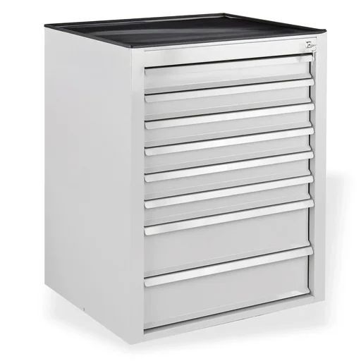 "Schubladenschrank / Werkzeugschrank mammut, 8 Schubladen, RAL 7035 image"