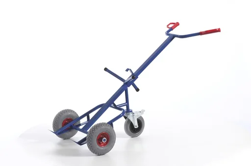 "Faßkarre mit Stützrad Vollgummibereifung 250 mm image"