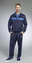 Freizeitanzug 3-teilig, Farbe navy-royalblau, Gr.M