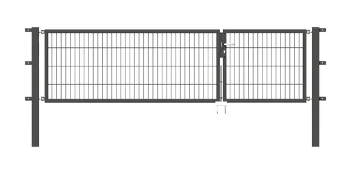 "Doppeltor Flexo , anthrazit, Breite 100 + 200 cm, Höhe 140 cm image"