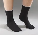 Socken im 7er Pack, Farbe schwarz/silber, Gr.39/42