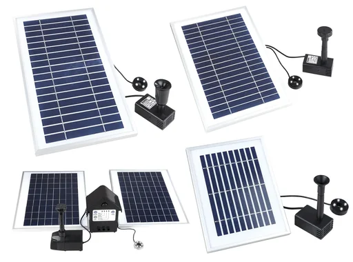 "200 l/h Solarpumpe mit Akku ohne Licht image"