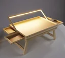 LED-Puzzle-Tisch, klein, 500 Teile, ca. 12 x 46 x 60 cm