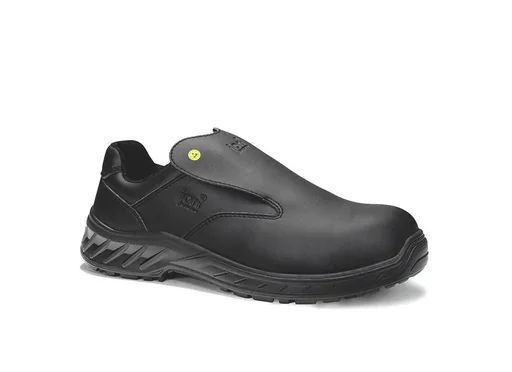 "Sicherheitshalbschuh jo_CLEAN Slipper black Low ESD S3 Gr. 45 image"