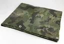 Holzstapelabdeckplane "Camouflage" 1,5 x 12 m