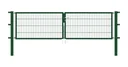 Doppeltor-Set Flexo inkl. Pfosten 3 x 0,8 m grün