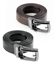 Automatik Click Gürtel, Leder, Farbe schwarz
