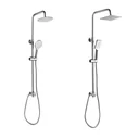 Duschsystem Bayala Round Duschsäule mit Regendusche Ø 20 cm Duschgarnitur Dusch-Set